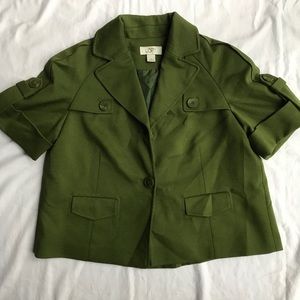 Ann Taylor Loft Military Style Blazer
